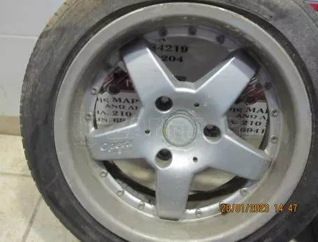 ΖΑΝΤΕΣ ΑΛΟΥΜΙΝΙΟΥ 15&quot; ΓΙΑ SMART 450 '98-'07 ΔΕΝ ΕΙΝΑΙ ΑΣΥΜΜΕΤΡΕΣ 