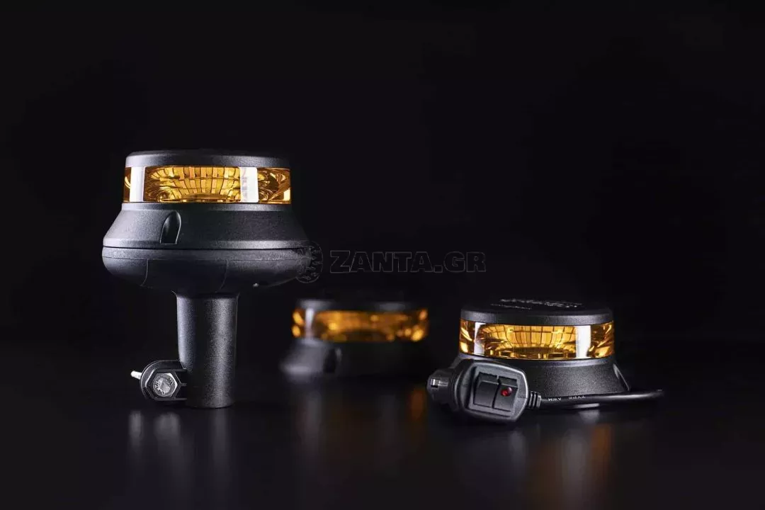 Προειδοποιητικό φώς Ambra Amber Led Μαγνήτης και βύσμα αναπτήρα αυτοκινήτου 40W Strands