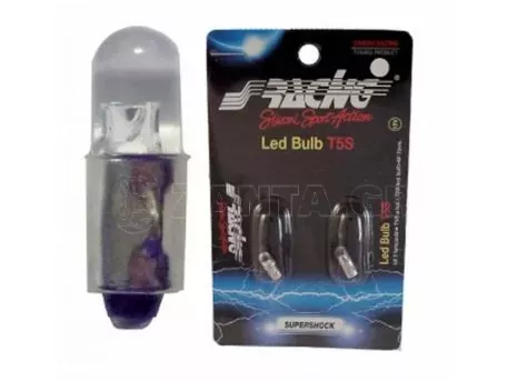 Simoni Racing T5S BA5S LED ΜΠΛΕ 2TMX SRLT5/SB 