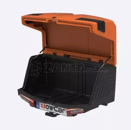ENGANCHES ARAGON ΜΠΑΓΚΑΖΙΕΡΑ ΚΟΤΣΑΔΟΡΟΥ 400 LT TOWBOX V3 SPORT ORANGE (ΠΟΡΤΟΚΑΛΙ) ΜΕ LED ΦΑΝΑΡΙΑ TB.TV3XGJ0
