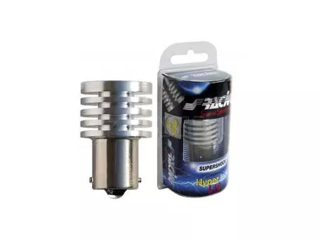 Simoni Racing ΛΑΜΠΑΚΙ BAY15d ME 3 MICROLED ΛΕΥΚΟ SIMONI RACING - 1TΕΜ. SRHL2/19W 