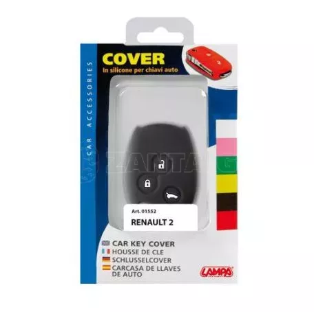 Lampa TYPE-2 ΚΑΛΥΜΜΑ ΚΛΕΙΔΙΩΝ ΣΙΛΙΚΟΝΗΣ ΜΑΥΡΟ ΧΡΩΜΑ ΓΙΑ RENAULT 1ΤΕΜ. L0155.2 