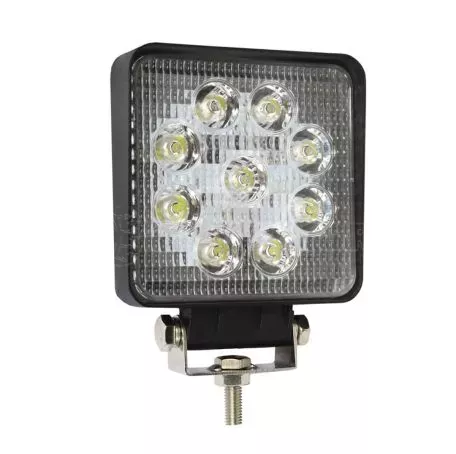 AMIO ΠΡΟΒΟΛΕΑΣ ΕΡΓΑΣΙΑΣ ΤΕΤΡΑΓΩΝΟΣ AWL03 FLAT 2200lm 9/60V - 27W - 6000K - 9 LED - 106x106x32mm AMiO - 1 ΤΕΜ. 01614/AM 