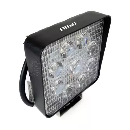 AMIO ΠΡΟΒΟΛΕΑΣ ΕΡΓΑΣΙΑΣ ΤΕΤΡΑΓΩΝΟΣ AWL03 FLAT 2200lm 9/60V - 27W - 6000K - 9 LED - 106x106x32mm AMiO - 1 ΤΕΜ. 01614/AM 
