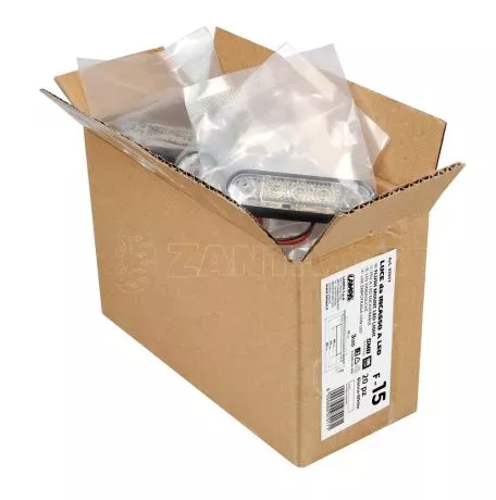 Lampa ΦΩΣ ΟΓΚΟΥ 3LED ΠΟΡΤΟΚΑΛΙ SMD 12/24V 85mm 20 ΤΕΜ. L9701.9 