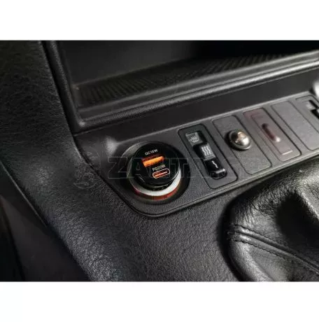 Lampa ΦΟΡΤΙΣΤΗΣ ΑΝΑΠΤΗΡΑ ΜΕ 2 ΘΥΡΕΣ USB TYPE A+ TYPE C 20W 12/24V 20W ESSENTIAL LINE LAMPA - 1ΤΕΜ. L3869.2 