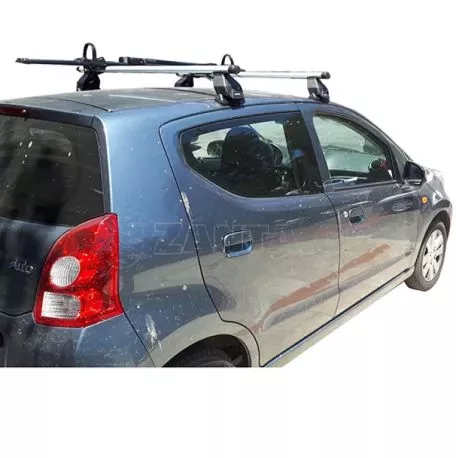 MENABO Kit Μπάρες Αλουμινίου - Πόδια για Suzuki Alto 2009+ 2 τεμάχια ΜΠ.SALTO.01 