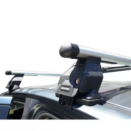 MENABO Kit Μπάρες Αλουμινίου - Πόδια για Suzuki Alto 2009+ 2 τεμάχια ΜΠ.SALTO.01 
