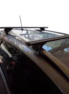 Nordrive Μπαρες για Μπαγκαζιερα - Kit Μπάρες Αλουμινίου NORDRIVE Silenzio - Πόδια για Renault Clio Sporter 2016-2020 2 τεμάχια ΜΠ.RCLIO.23 