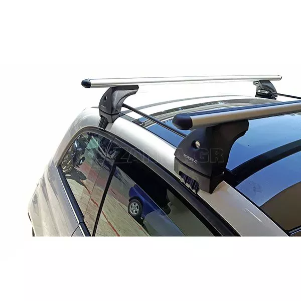 Nordrive Kit Μπάρες Αλουμινίου- Πόδια για FIAT 500 2007+ 2 τεμάχια ΜΠ.FI.500.03