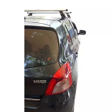 MENABO Kit Μπάρες Αλουμινίου - Πόδια για Toyota Yaris 2005-2010 2 τεμάχια ΜΠ.TYARIS.08 