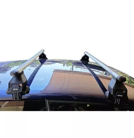MENABO Kit Μπάρες Αλουμινίου - Πόδια για Volkswagen Polo 3d 2008+  2 τεμάχια ΜΠ.VWPOLO.12 