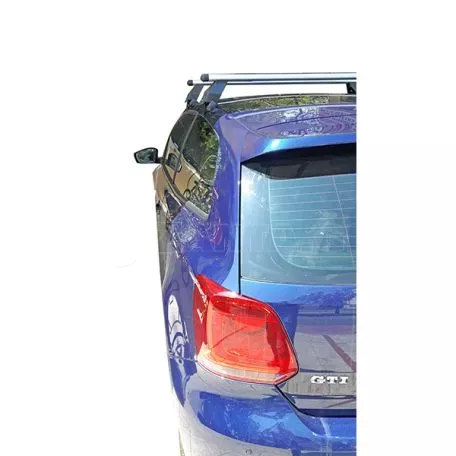 MENABO Kit Μπάρες Αλουμινίου - Πόδια για Volkswagen Polo 3d 2008+  2 τεμάχια ΜΠ.VWPOLO.12 