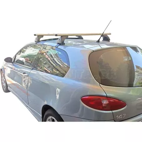 Nordrive Kit Μπάρες Αλουμινίου - Πόδια για ALFA ROMEO 147 3/5D 2000-2008 2 τεμάχια ΜΠ.AR147.03 