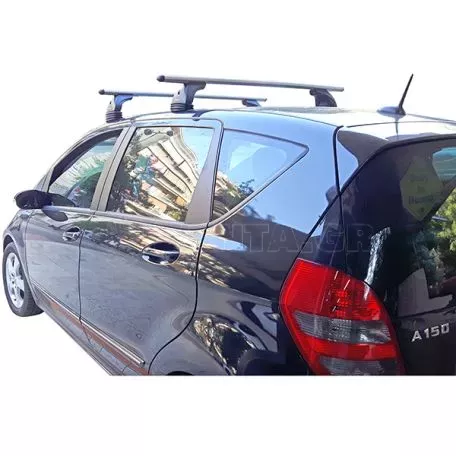 Nordrive Kit Μπάρες Αλουμινίου - Πόδια για Mercedes W169 Class A 2004-2012  2 τεμάχια ΜΠ.MW169.01 