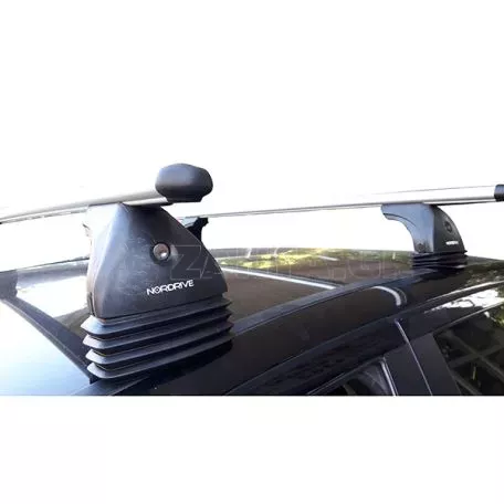 Nordrive Kit Μπάρες Αλουμινίου - Πόδια για Mercedes W169 Class A 2004-2012  2 τεμάχια ΜΠ.MW169.01 