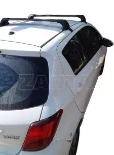 YAKIMA Μπαρες για Μπαγκαζιερα - Kit Μπάρες οροφής Αλουμινίου μαύρες Yakima - Πόδια για Toyota Yaris 5doors 2011-2020 2 τεμάχια ΜΠ.TYARIS.20 