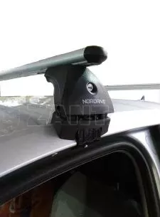 Nordrive Μπαρες για Μπαγκαζιερα - Kit Μπάρες οροφής Αλουμινίου NORDRIVE - Πόδια για Skoda Scala 2019+ 2 τεμάχια ΜΠ.SSCALA.01 