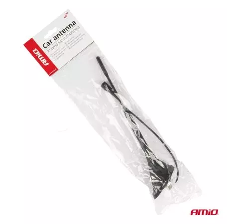 AMIO ΚΕΡΑΙΑ ΟΡΟΦΗΣ ANT10 25.4 cm ΜΕ ΚΑΛΩΔΙΟ 20cm ΚΑΙ ΦΙΣΑ RAKU-2 UNIVERSAL ΜΑΥΡΗ ΑΜΙΟ - 1 ΤΕΜ. 04154/AM 