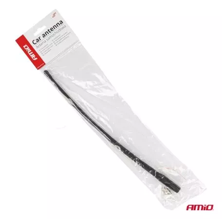 AMIO ΚΕΡΑΙΑ ΟΡΟΦΗΣ ANTM12 33cm ΜΕ 2 ΑΝΤΑΠΤΟΡΕΣ 5-6mm ΜΑΥΡΗ ΑΜΙΟ - 1 ΤΕΜ. 04162/AM 