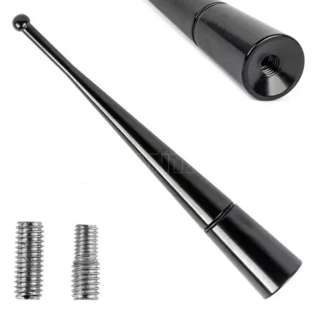 AMIO ΚΕΡΑΙΑ ΟΡΟΦΗΣ ANTM13 10cm ΜΕ 2 ΑΝΤΑΠΤΟΡΕΣ 5-6mm ΜΑΥΡΗ ΑΜΙΟ - 1 ΤΕΜ. 04163/AM 