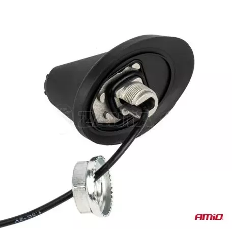AMIO ΚΕΡΑΙΑ ΟΡΟΦΗΣ ANT09 23.4 cm ΜΕ ΚΑΛΩΔΙΟ 20cm ΚΑΙ ΦΙΣΑ RAKU-2 UNIVERSAL ΜΑΥΡΗ ΑΜΙΟ - 1 ΤΕΜ. 04153/AM 