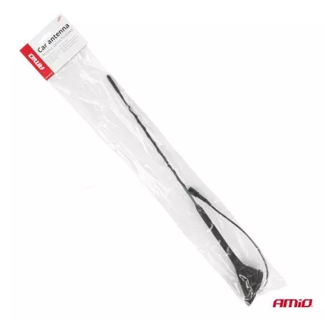AMIO ΚΕΡΑΙΑ ΟΡΟΦΗΣ ANT11 45.4 cm ΜΕ ΚΑΛΩΔΙΟ 20cm ΚΑΙ ΦΙΣΑ RAKU-2 UNIVERSAL ΜΑΥΡΗ ΑΜΙΟ - 1 ΤΕΜ. 04155/AM 