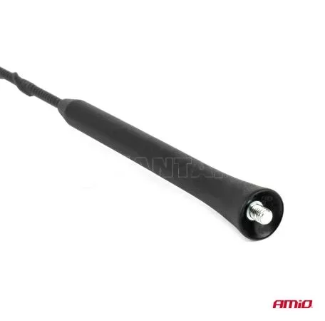 AMIO ΚΕΡΑΙΑ ΟΡΟΦΗΣ ANT11 45.4 cm ΜΕ ΚΑΛΩΔΙΟ 20cm ΚΑΙ ΦΙΣΑ RAKU-2 UNIVERSAL ΜΑΥΡΗ ΑΜΙΟ - 1 ΤΕΜ. 04155/AM 