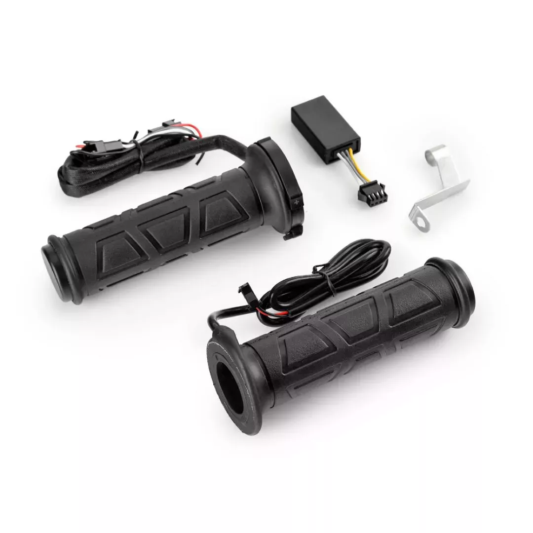 Lampa ΧΕΡΟΥΛΙΑ MOTO ΘΕΡΜΑΙΝΟΜΕΝΑ 12V HEATED GRIPS EASY ΜΑΥΡΑ 4 ΕΠΙΠΕΔΩΝ ΘΕΡΜΑΝΣΗΣ LAMPA - 2 ΤΕΜ. 9056.9-LM