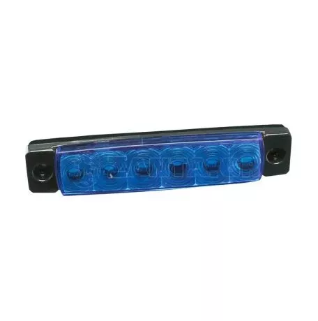 Lampa ΦΩΣ ΟΓΚΟΥ 9>32V 6 LED ΜΠΛΕ ΧΡΩΜΑ 95,6x19,8mm LAMPA -  1 Τεμ. L9703.9 