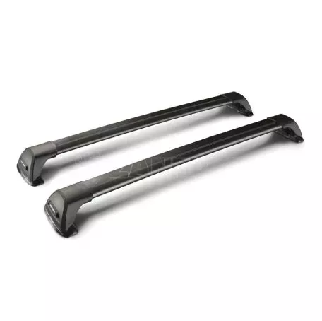 YAKIMA ΜΠΑΡΕΣ ΟΡΟΦΗΣ ΑΛΟΥΜΙΝΙΟΥ WHISPBAR FLUSH MIXED YAKIMA 105+110 cm (ΜΑΥΡΟ ΧΡΩΜΑ/ΜΕ ΚΛΕΙΔΑΡΙΕΣ) ΓΙΑ ΟΛΕΣ ΤΙΣ ΟΡΟΦΕΣ - 2 ΤΕΜ. Y8050236 