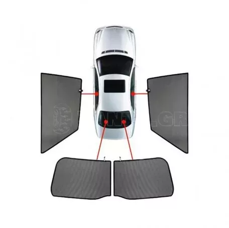 CarShades ΚΟΥΡΤΙΝΑΚΙΑ ΜΑΡΚΕ CAR SHADES ΓΙΑ VOLVO XC40 5D 2018> ΔΕΞΙΑ & ΑΡΙΣΤΕΡΑ ΠΙΣΩ ΠΛΑΙΝΑ - 4 TEM. PVC.VOL-XC40-5-A/1&amp;8 
