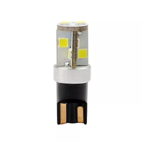 M-tech W5W 12V T10 W2,1x9,5d LED 10xSMD4104 ΛΕΥΚΟ (ΚΑΡΦΩΤΟ ΑΚΑΛΥΚΟ) 1ΤΕΜ. M-TECH L096W/MT 