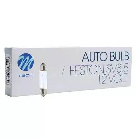 M-tech ΛΑΜΠΑΚΙΑ ΠΛΑΦΟΝΙΕΡΑΣ 5W 12V SV8,5 41mm STANDARD ΑΛΟΓΟΝΟΥ ΚΟΥΤΙ 10ΤΕΜ. Z34/MT 