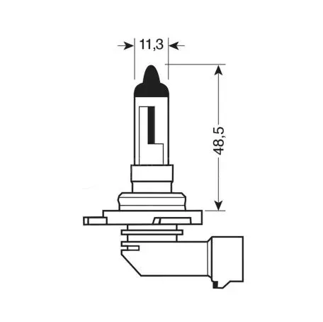 Lampa HIR2 12V 65W PX22d STANDARD LINE ΑΛΟΓΟΝΟΥ BLISTER 1ΤΕΜ. L5795.5 