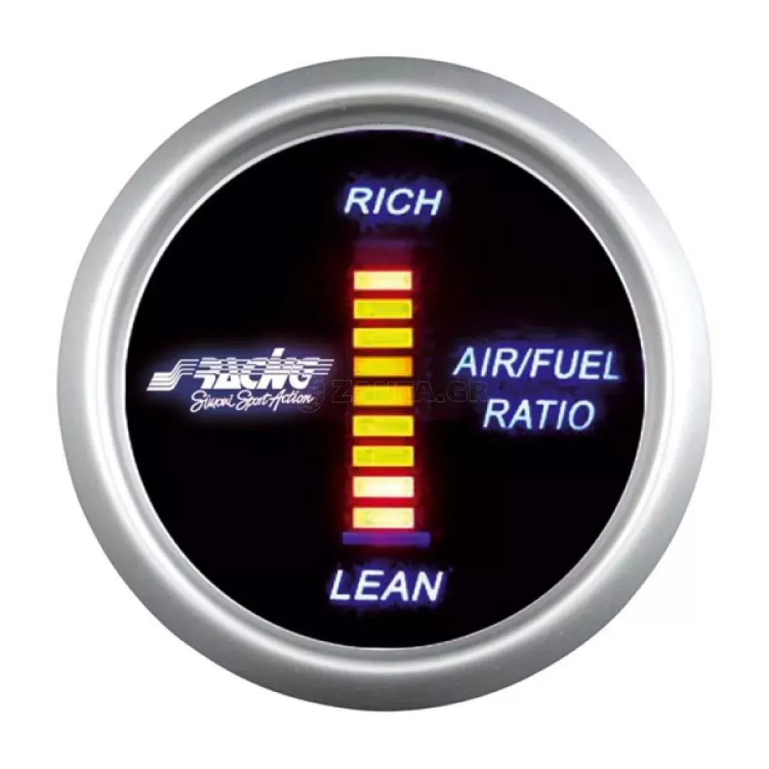 Simoni Racing HALLMETER ΨΗΦΙΑΚΟ 52mm ΜΑΥΡΟ ΟΡΓ/AFR/D