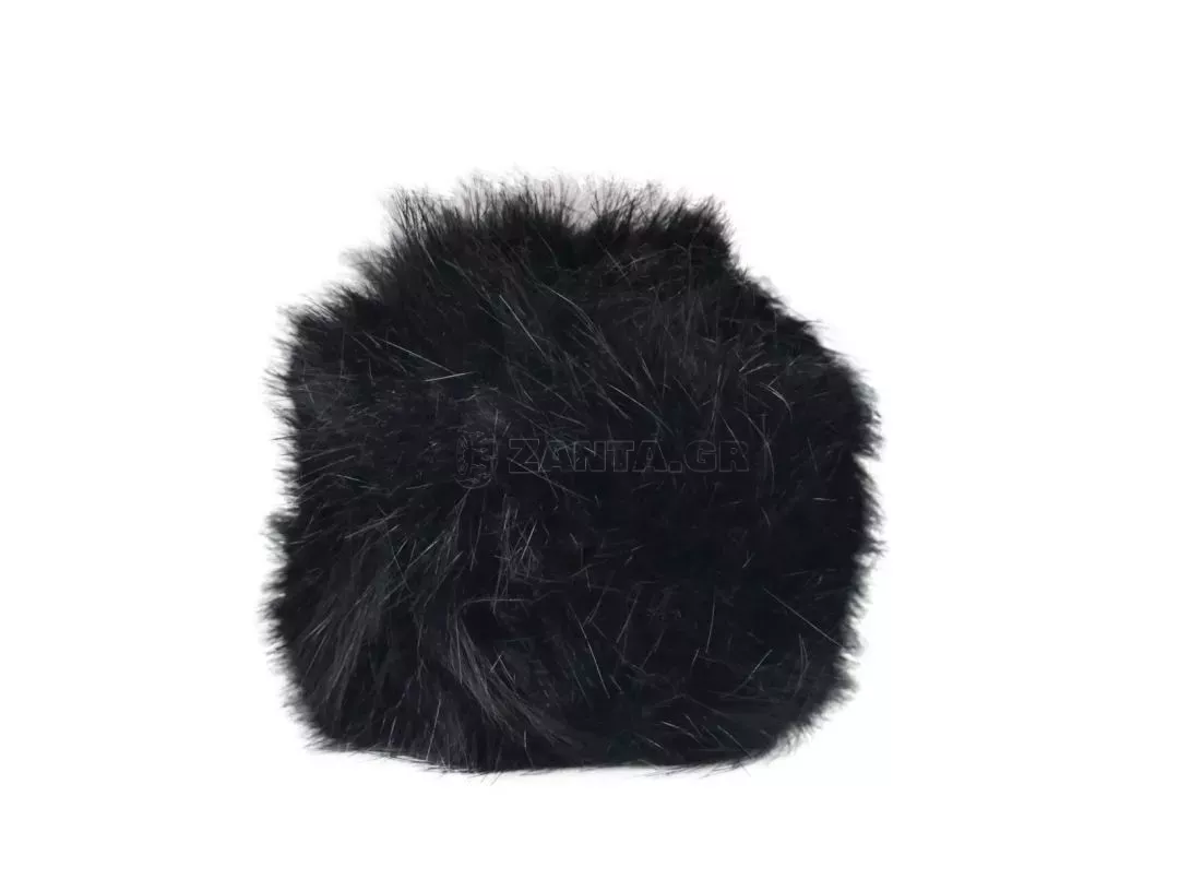 Simoni Racing ΚΑΛΥΜΜΑ ΓΙΑ ΠΟΜΟΛΟ ΤΑΧΥΤΗΤΩΝ FLUFFY FUR COVER ΜΑΥΡΟ ΓΟΥΝΙΝΟ ΧΝΟΥΔΩΤΟ SIMONI RACING - 1 TEM. SRGKFN