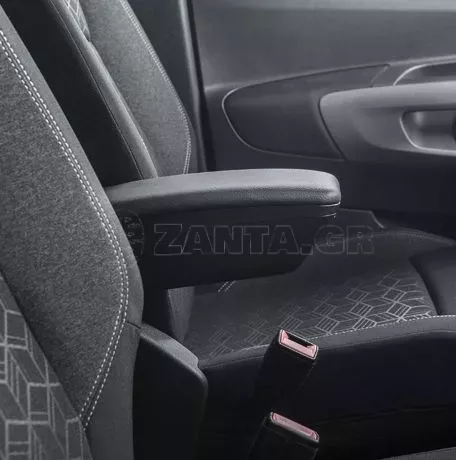 Rati Ολοκληρωμένος Τεμπέλης Καθίσματος ARMSTER 3 SEAT MOUNTED για Opel Mokka LHD 2012-2016 / Mokka X LHD 2016-2020 από Πλαστικό και Vegan Δέρμα σε Μαύρο Χρώμα RATI - 1 τεμ. V01488/ 