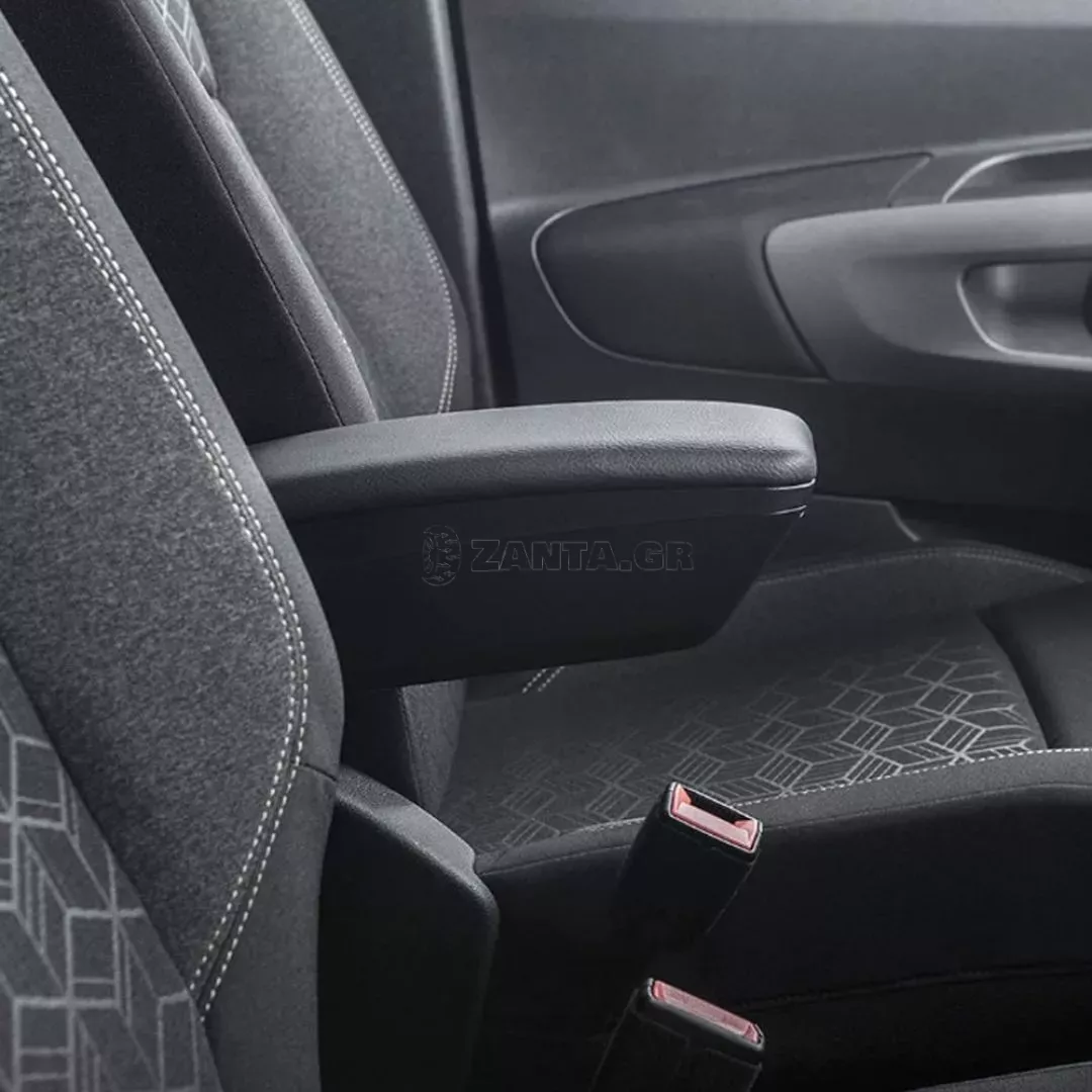 Rati Ολοκληρωμένος Τεμπέλης Καθίσματος ARMSTER 3 SEAT MOUNTED για Opel Mokka LHD 2012-2016 / Mokka X LHD 2016-2020 από Πλαστικό και Vegan Δέρμα σε Μαύρο Χρώμα RATI - 1 τεμ. V01488/