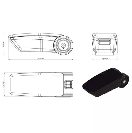 Rati Ολοκληρωμένος Τεμπέλης Καθίσματος ARMSTER 3 SEAT MOUNTED για Opel Mokka LHD 2012-2016 / Mokka X LHD 2016-2020 από Πλαστικό και Vegan Δέρμα σε Μαύρο Χρώμα RATI - 1 τεμ. V01488/ 