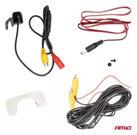 AMIO ΚΑΜΕΡΑ ΟΠΙΣΘΟΠΟΡΕΙΑΣ 12V LED ΜΕ NYΧΤΕΡΙΝΗ ΛΗΨΗ ΚΑΙ ΜΕΤΑΛΛΙΚΗ ΒΑΣΗ ΣΤΗΡΙΞΗΣ HD-320 LED ΑMiO - 1 TEM. 03532/AM 