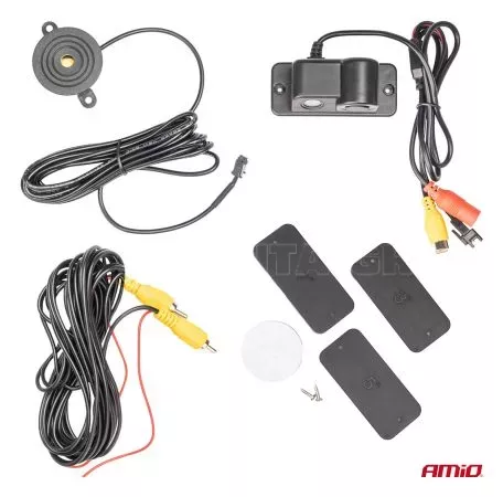 AMIO ΚΑΜΕΡΑ ΟΠΙΣΘΟΠΟΡΕΙΑΣ 12V ΜΕ ΑΙΣΘΗΤΗΡΑ ΣΤΑΘΜΕΥΣΗΣ ΚΑΙ ΒΟΜΒΗΤΗ/ ΕΓΧΡΩΜΗ ΜΕ ΑΝΑΛΥΣΗ ΟΘΟΝΗΣ 720pHD ΑMiO - 1 TEM. 03540/AM 