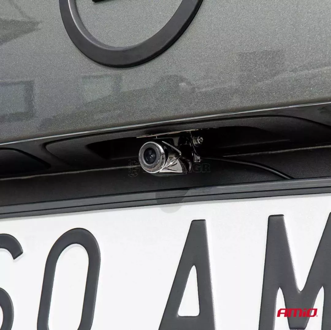 AMIO ΚΑΜΕΡΑ ΟΠΙΣΘΟΠΟΡΕΙΑΣ 12V 720pHD ΡΥΘΜΙΣΗ ΚΛΙΣΗΣ ΜΕ ΜΕΤΑΛΛΙΚΗ ΒΑΣΗ ΣΤΗΡΙΞΗΣ HD-321 ΑMiO - 1 TEM. 03535/AM