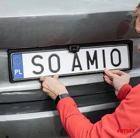 AMIO ΚΑΜΕΡΑ ΟΠΙΣΘΟΠΟΡΕΙΑΣ 12V ΑΣΥΡΜΑΤΗ (WIFI)  ΜΕ ΔΥΝΑΤΟΤΗΤΑ ΣΥΝΔΕΣΗΣ  ΣΕ SMARTPHONE (IOS/ANDROID) HD-410 ΑMiO - 1 TEM. 03539/AM 