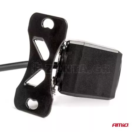 AMIO ΚΑΜΕΡΑ ΟΠΙΣΘΟΠΟΡΕΙΑΣ 12V 720pHD ΜΕ ΡΥΘΜΙΣΗ ΚΛΙΣΗΣ ΤΕΤΡΑΓΩΝ  HD-340 ΑMiO - 1 TEM. 03537/AM 