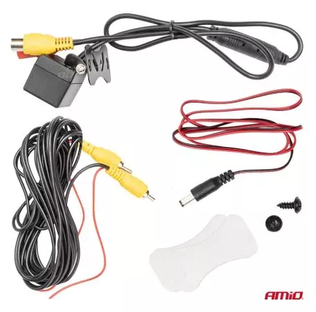AMIO ΚΑΜΕΡΑ ΟΠΙΣΘΟΠΟΡΕΙΑΣ 12V 720pHD ΡΥΘΜΙΣΗ ΚΛΙΣΗΣ/ΤΕΤΡΑΓΩΝΗ ΜΕ ΜΕΤΑΛΛΙΚΗ ΒΑΣΗ ΣΤΗΡΙΞΗΣ HD-315 ΑMiO - 1 TEM. 03534/AM 