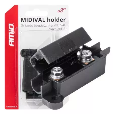 AMIO ΑΣΦΑΛΕΙΟΘΗΚΗ ΓΙΑ ΑΣΦΑΛΕΙΕΣ MTA MIDIVAL MAX 200A ΑΜΙΟ - 1 ΤΕΜ. 03506/AM 