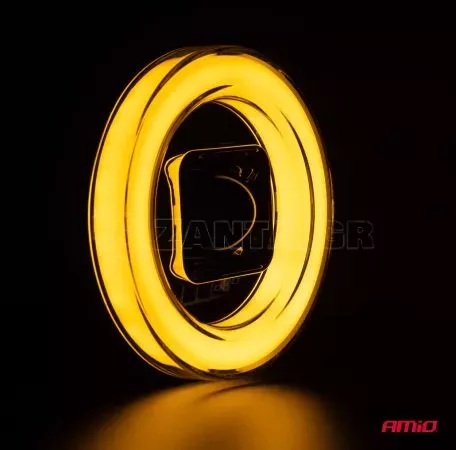 AMIO ΠΡΟΒΟΛΕΑΣ ΕΡΓΑΣΙΑΣ ΣΤΡΟΓΓΥΛΟΣ LED 45W 9-36V 8.000lm 6.500K AWL58 AMIO - 1 ΤΕΜ. 04199/AM 