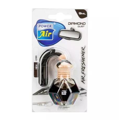 Lampa ΑΡΩΜΑΤΙΚΟ ΑΥΤΟΚΙΝΗΤΟΥ DIAMOND DUST ΚΡΕΜΑΣΤΟ ΜΕ ΑΡΩΜΑ NEW CAR  ΣΕ ΣΧΗΜΑ ΔΙΑΜΑΝΤΙΟΥ LAMPA - 1 ΤΕΜ. L.JEEDD19 