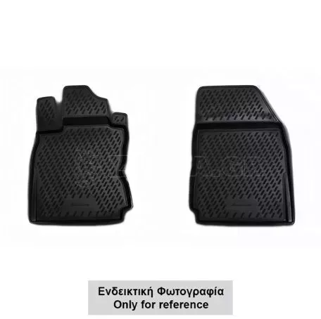 Novline ΜΑΡΚΕ ΠΑΤΑΚΙΑ ΣΕ ΣΚΑΦΗ TPE ΛΑΣΤΙΧΟ ΓΙΑ FIAT DOBLO 2010+ / CARGO MAXI 2010+  ΣΕ ΜΑΥΡΟ ΧΡΩΜΑ NOVLINE - 2 ΤΕΜ. ELEMENT3D1540210K/NV 